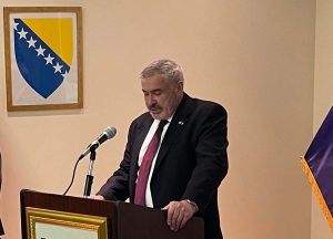 Last night the MDBHEC team attended the celebration of the 32nd Anniversary of Bosnia and Herzegovinas Independence at the Embassy of BiH in Washington D.C. 01 1