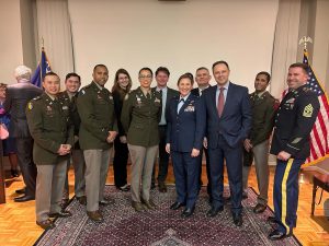 Last night the MDBHEC team attended the celebration of the 32nd Anniversary of Bosnia and Herzegovina's Independence at the Embassy of BiH in Washington, D.C.-01