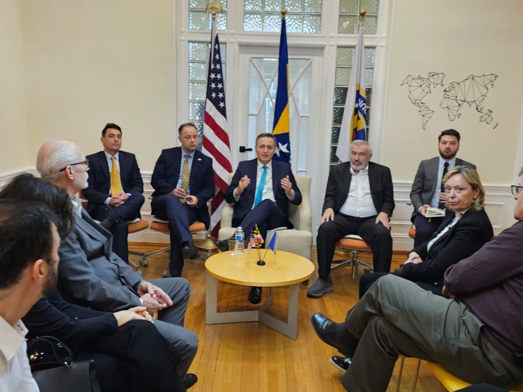 2026 MBHEC International Gala 25 MBHEC Hosts Meeting in Washington with Dr. Denis Becirovic and the Bosnian Herzegovinian Diaspora 2